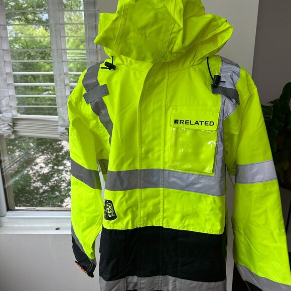 Tingley J24122 Icon ANSI Class 3 Yellow/Green Jacket, Waterproof & Breathable M - Picture 1 of 5